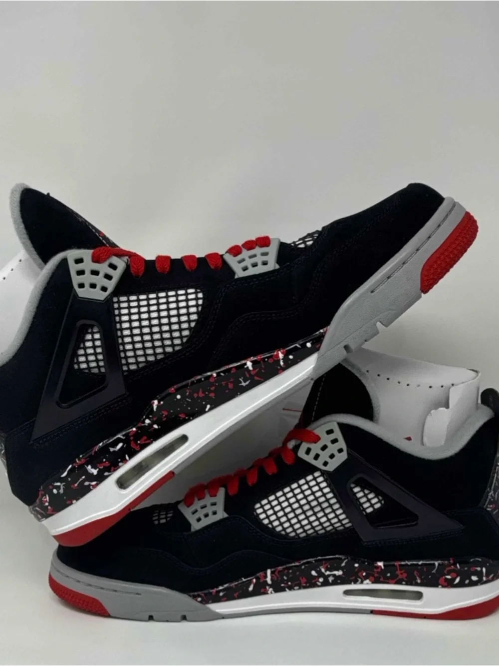 Sneakers Size 13 - OVO x Air Jordan 4 Retro Splatter Promo Sample Supper Rare